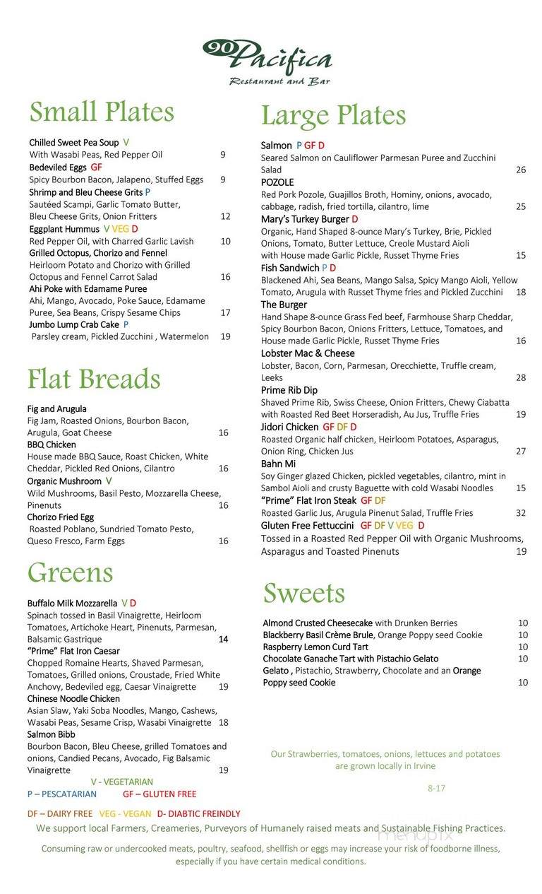 Fortune Inn - Irvine, CA menu_pic