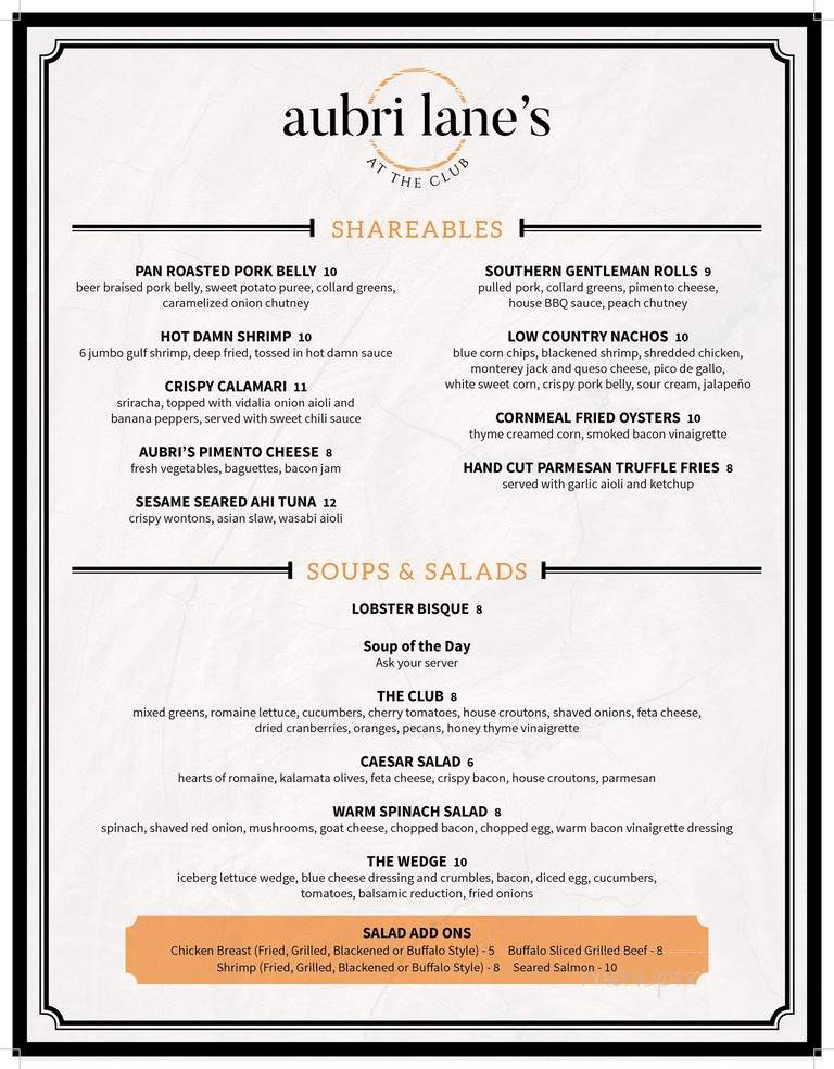 Aubri Lanes Restaurant - Milledgeville, GA
