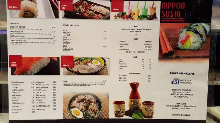 Nippon Express - Pensacola, FL menu_pic