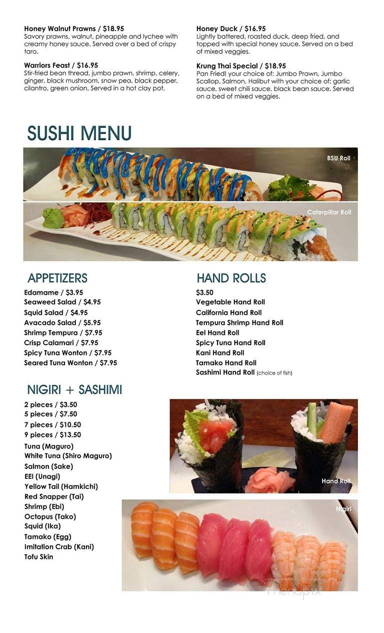 Krung Thai - Nampa, ID menu_pic