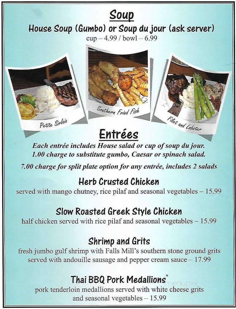 The Docks - Scottsboro, AL menu_pic