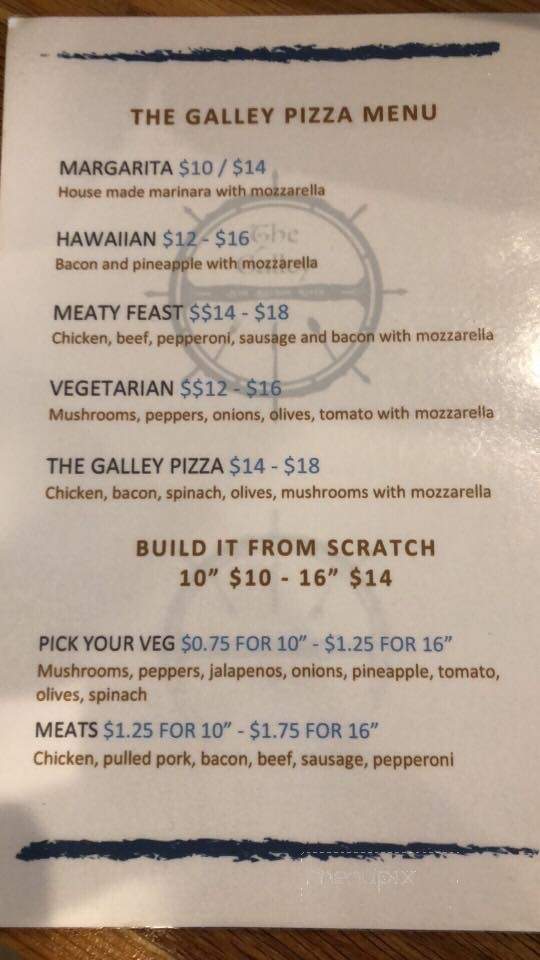 Captain's Galley - Bon Secour, AL menu_pic
