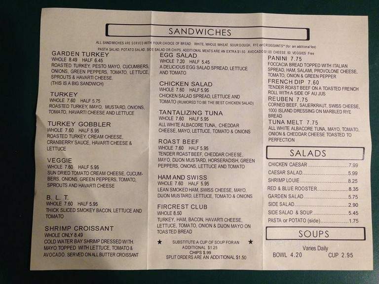 Espress-O-Yourself - Fircrest, WA menu_pic