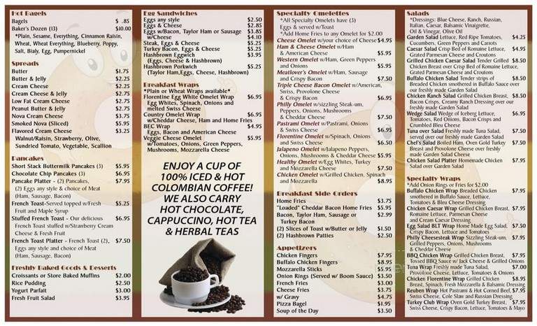 Bagelmania - Lodi, NJ menu_pic