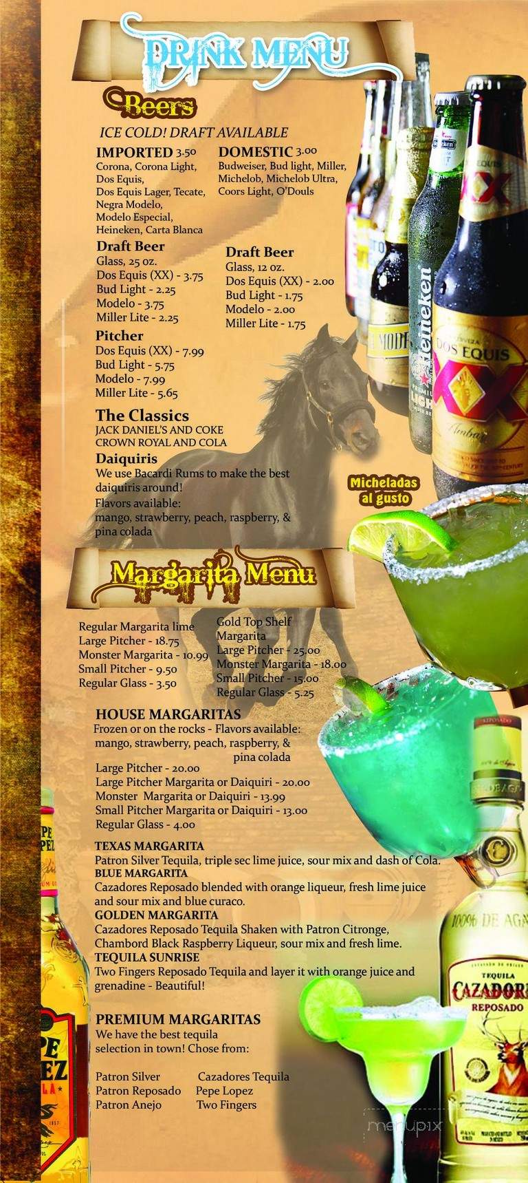 Los Potros - Chickamauga, GA menu_pic