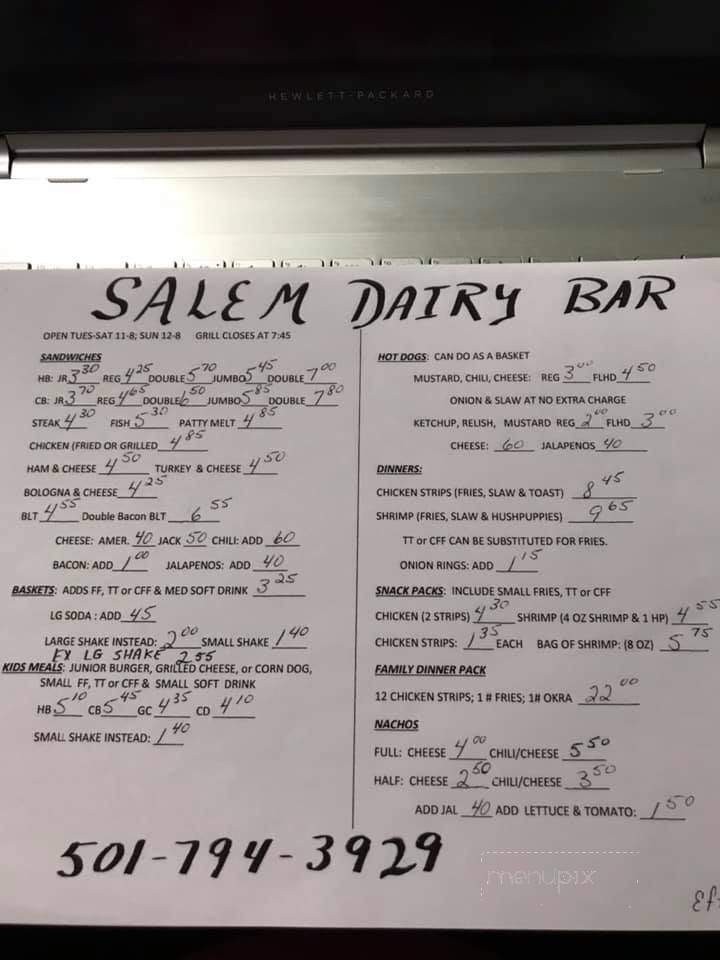 Salem Dairy Bar - Benton, AR