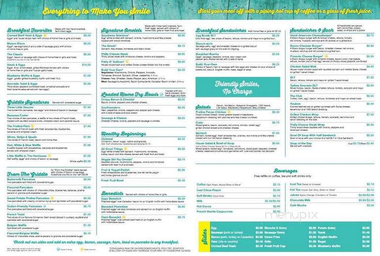EggsUpGrill - Conway, SC menu_pic