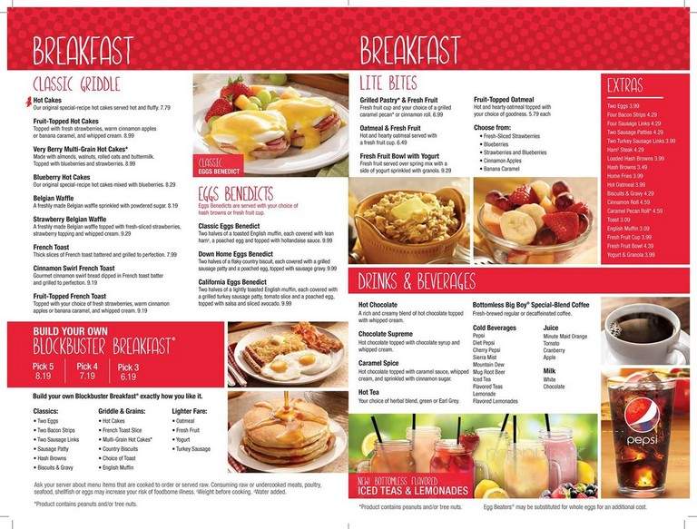 Bobs Big Boy Broiler - Downey, CA menu_pic