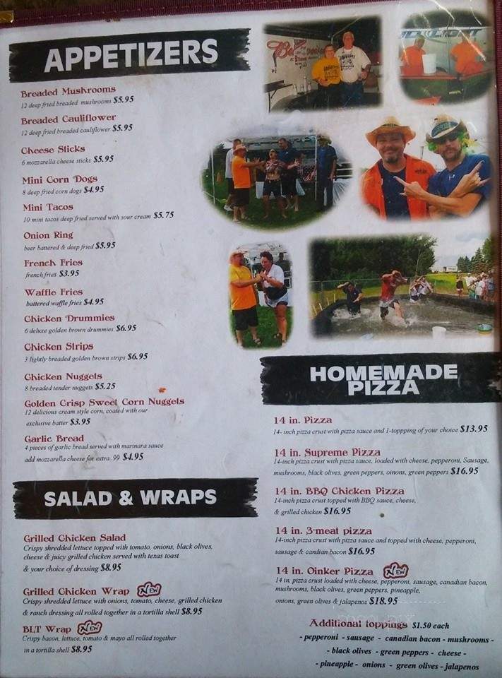 Bears Den - Motley, MN menu_pic
