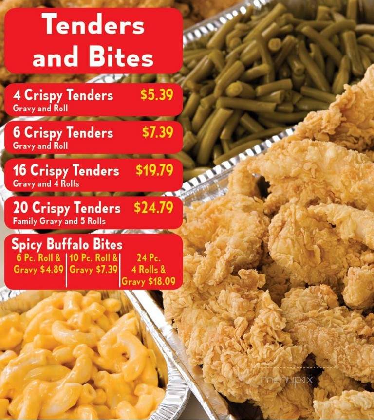 Menu of Bush's Chicken! in Fairfield, TX 75840