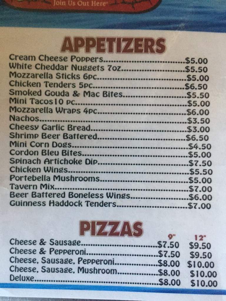 Farmington Inn - Helenville, WI menu_pic