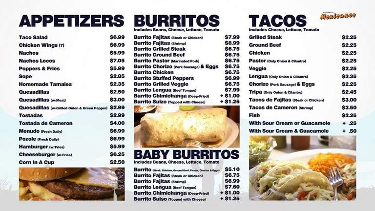 Los Burritos Mexicanos - Lombard, IL menu_pic
