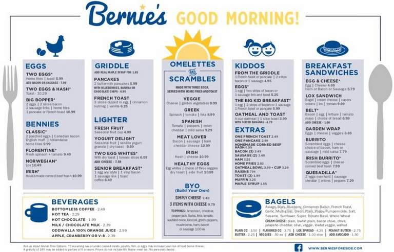 Bernie's Foreside - MIster Bagel - Falmouth, ME