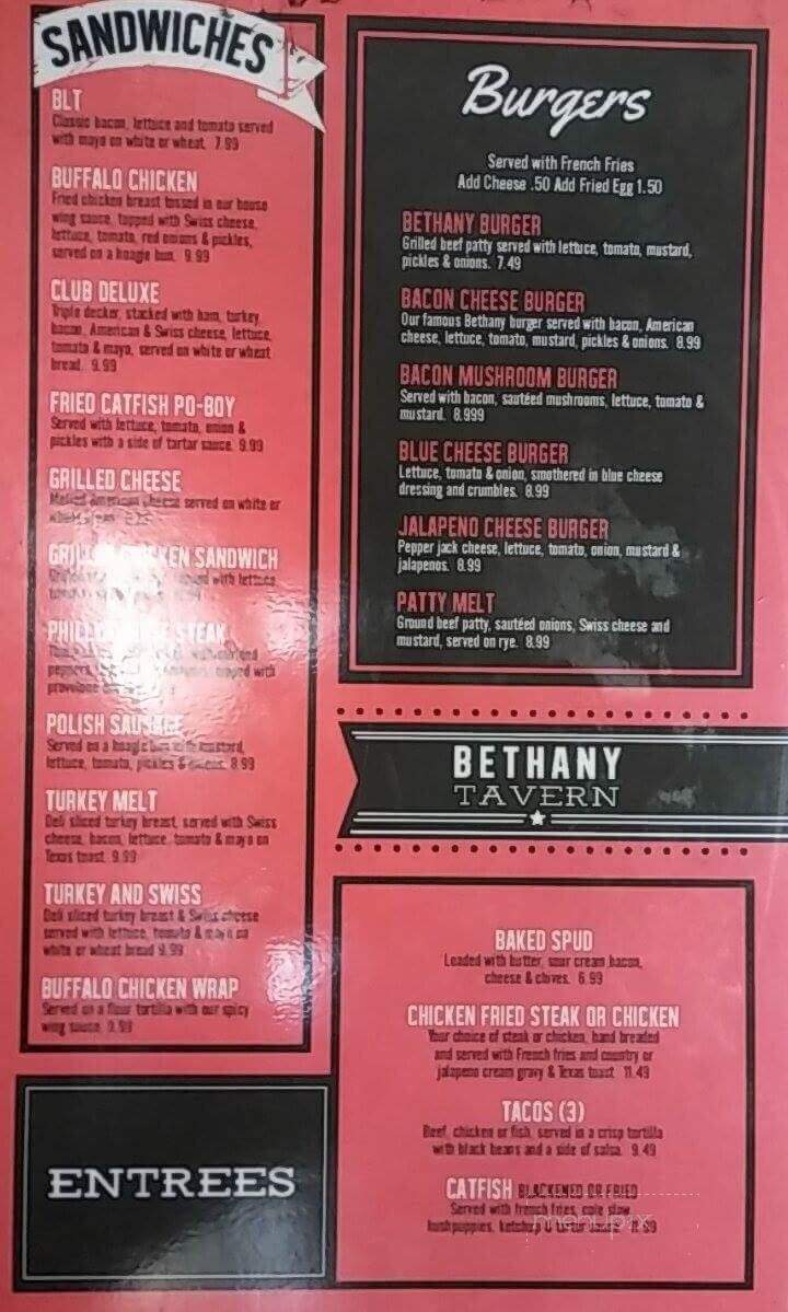 B T Donuts - Allen, TX menu_pic