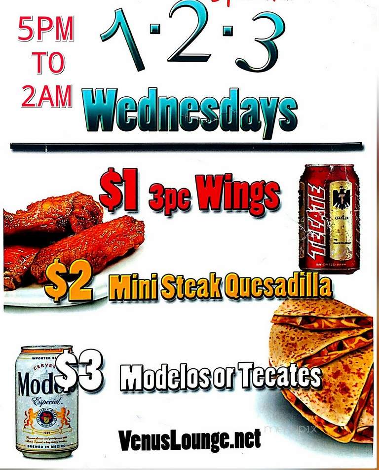 Venus - Stanton, CA menu_pic