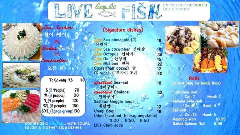 Dongbu Live Fish - Rowland Heights, CA