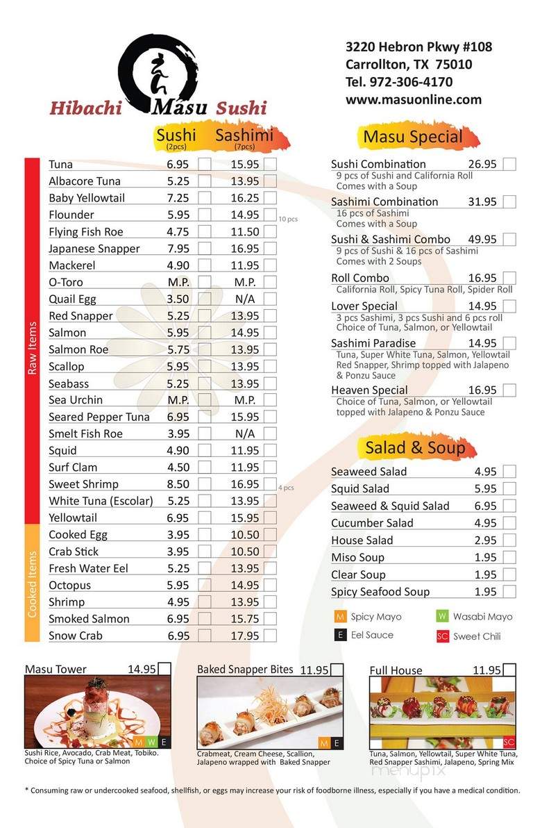 Masu Hibachi & Sushi - Carrollton, TX