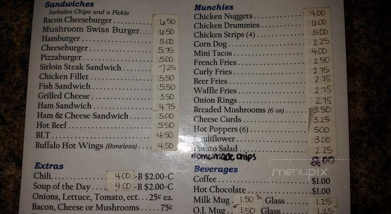 Randys - Jim Falls, WI menu_pic