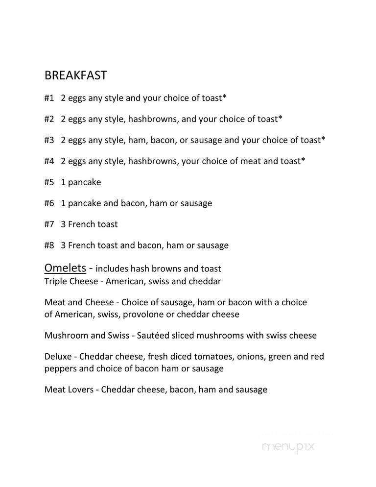 Brothers Three Bar & Grill - Madison, WI menu_pic