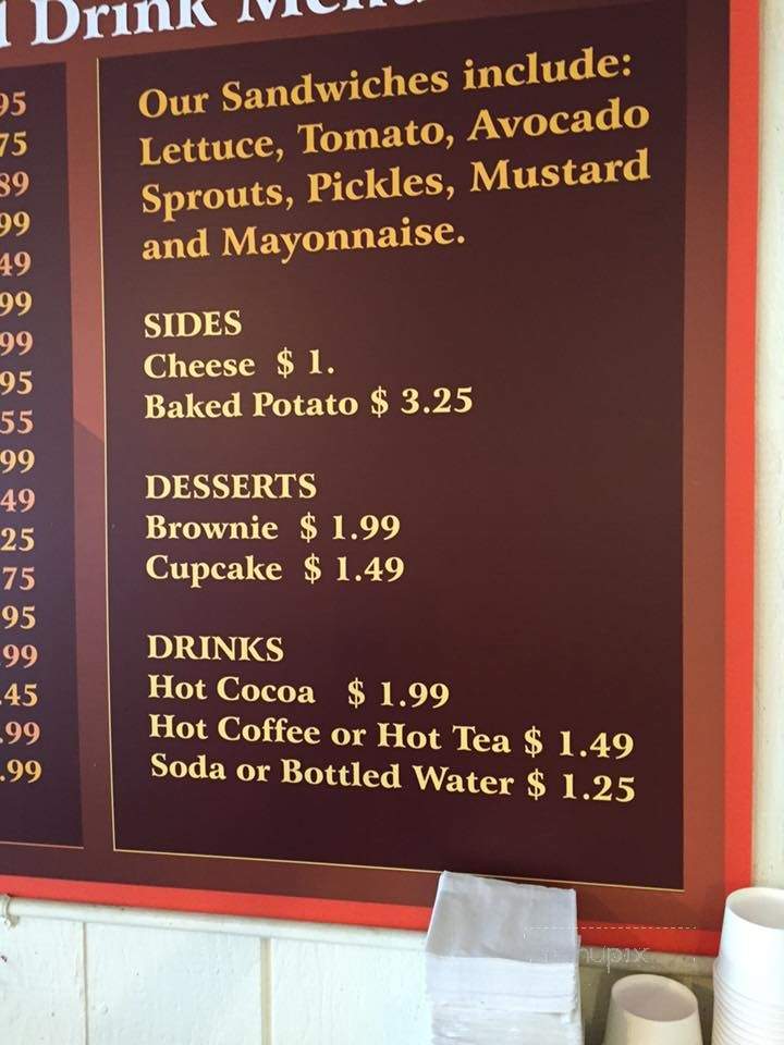 Health & Diet Cafe - Salinas, CA menu_pic