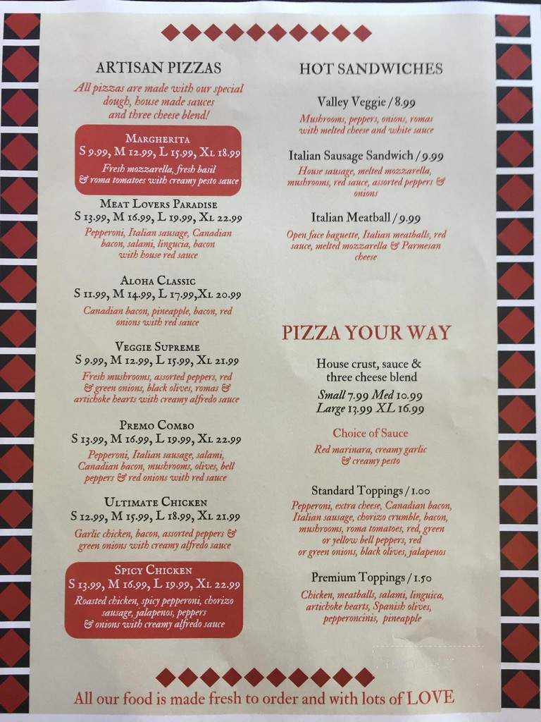 Premo Pizza - Fresno, CA
