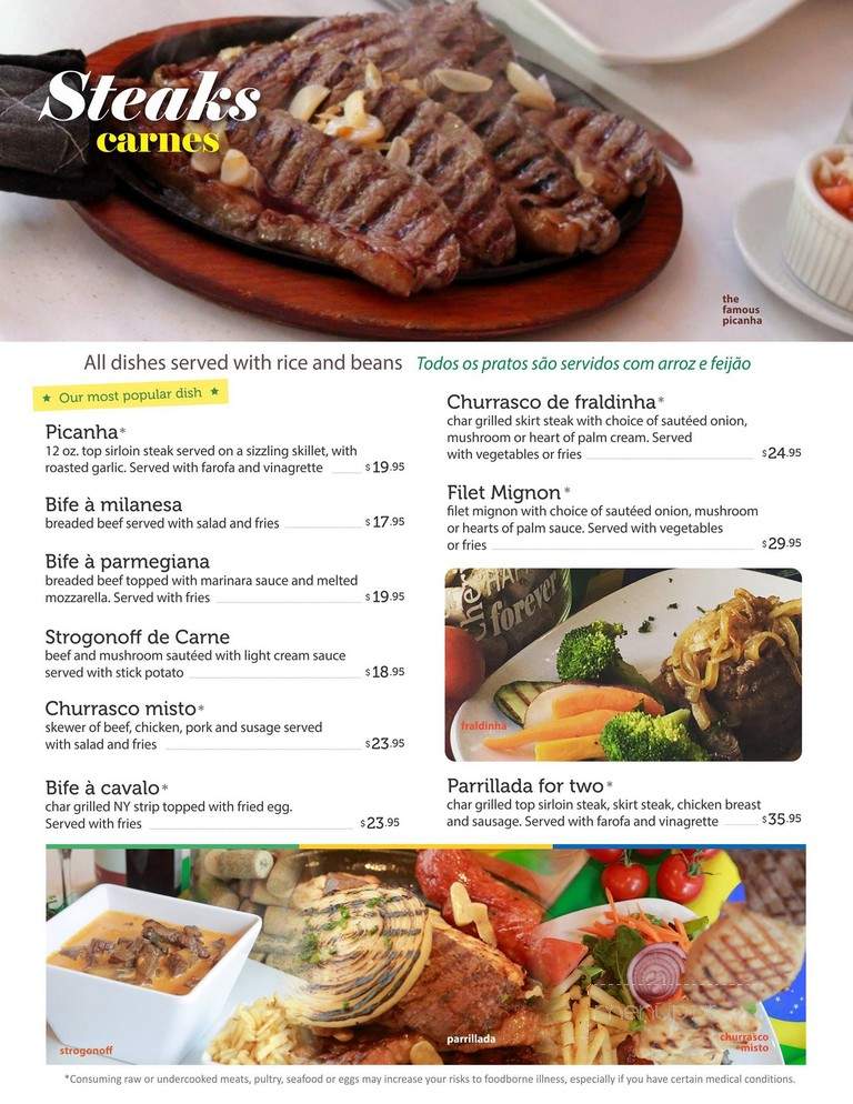 Little Brazil - Miami Beach, FL menu_pic