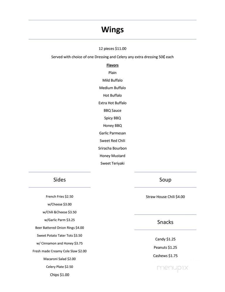 Bar B Que Tavern - Carlisle, PA menu_pic
