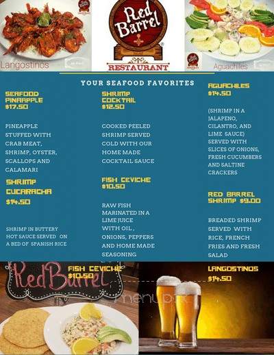 Red Line Tap - Chicago, IL menu_pic