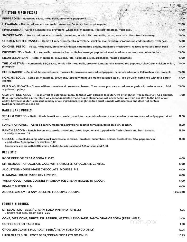 St. Elias Brewing Company - Soldotna, AK menu_pic