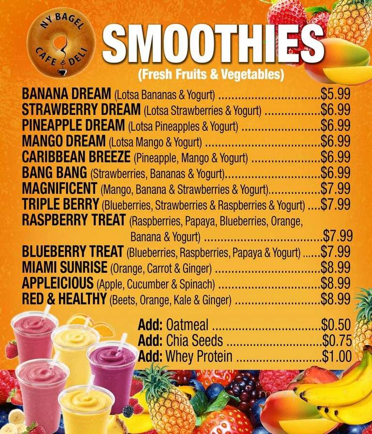 Bagel Cafe - Melville, NY menu_pic