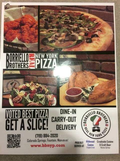 Borriello Brothers 4 - Colorado Springs, CO menu_pic