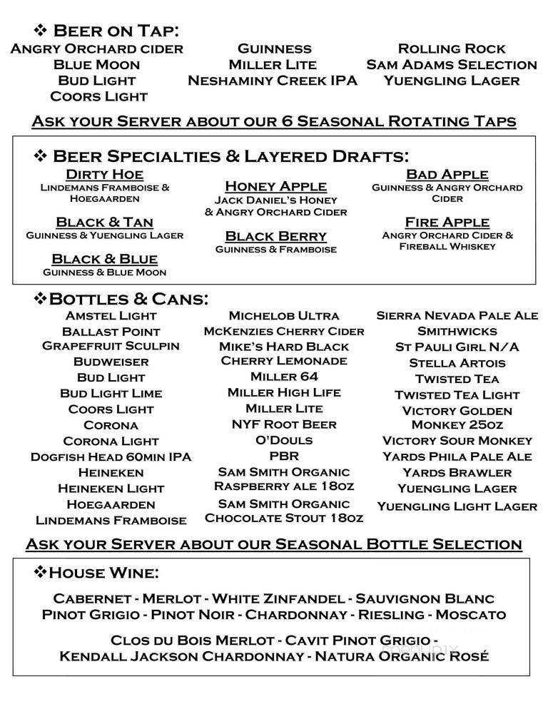 Cosmos Resturant - Fairless Hills, PA menu_pic