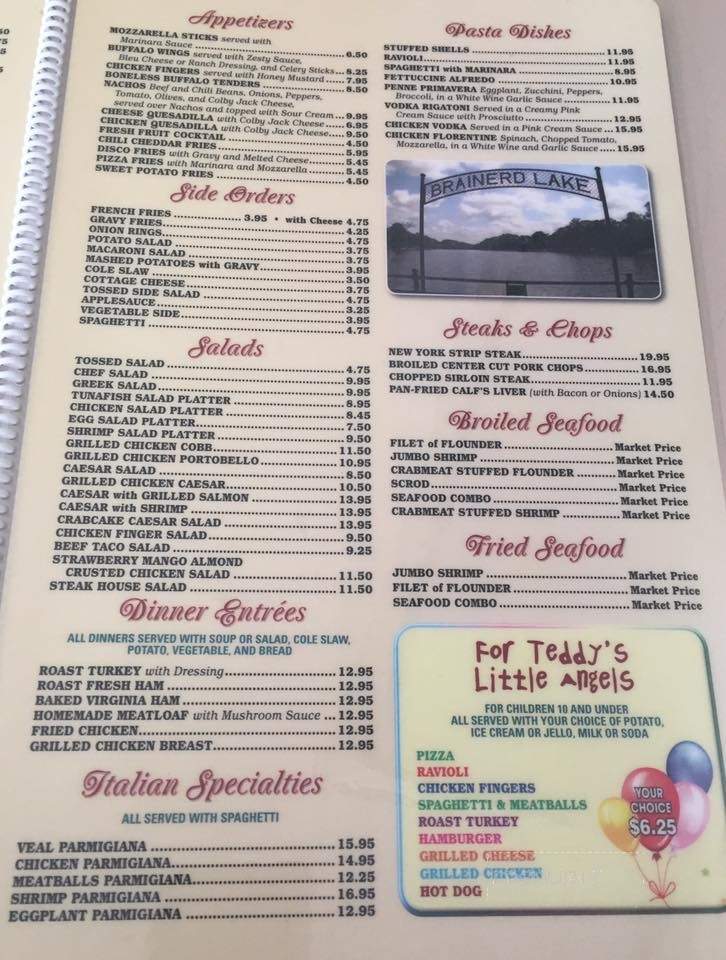 Teddy's Luncheonette - Philadelphia, PA menu_pic