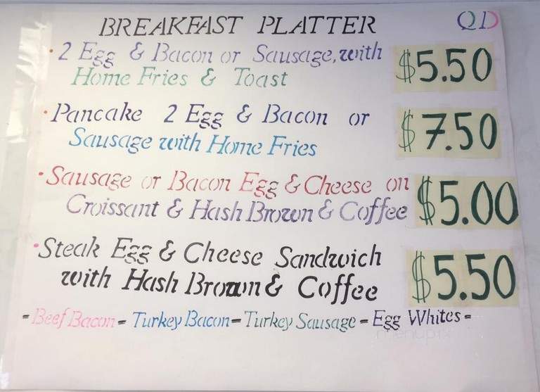 Quality Donuts - Philadelphia, PA menu_pic