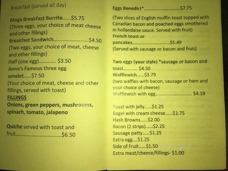 Lehmann's Bakery - Racine, WI menu_pic