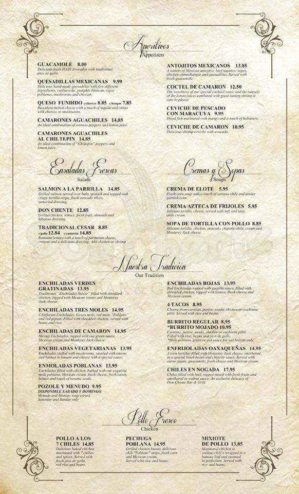 Don Chente Bar and Grill - Huntington Park, CA