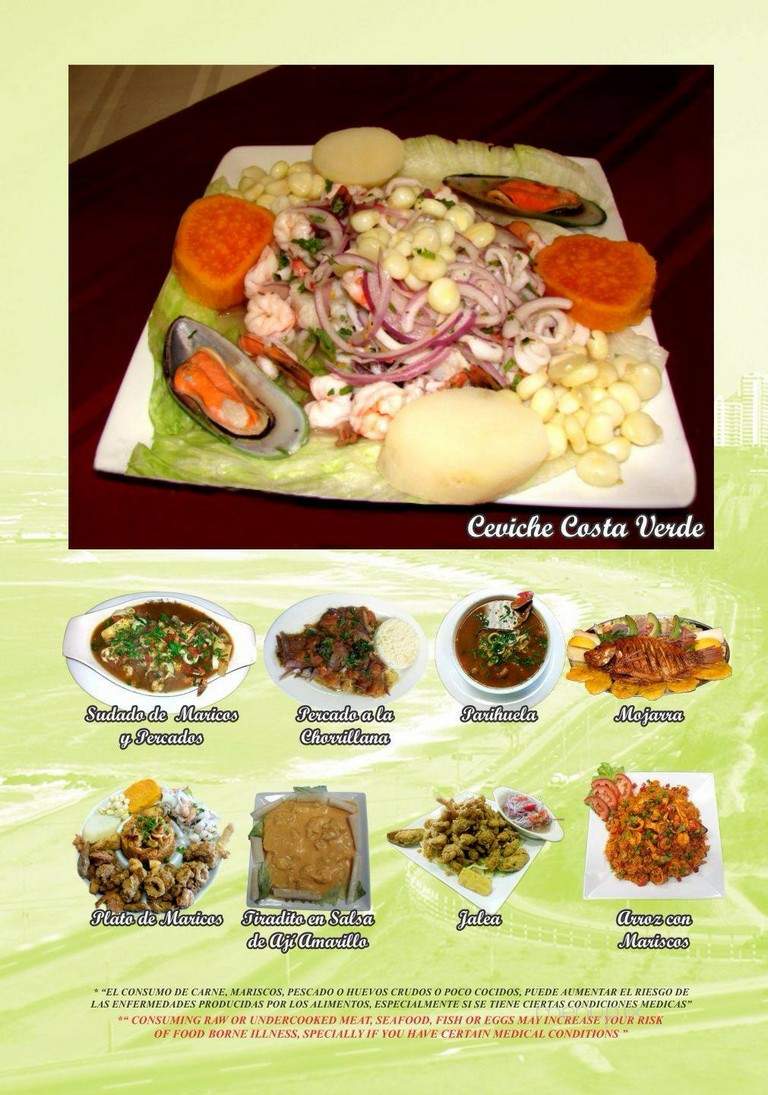 Costa Del Sol - Norcross, GA menu_pic