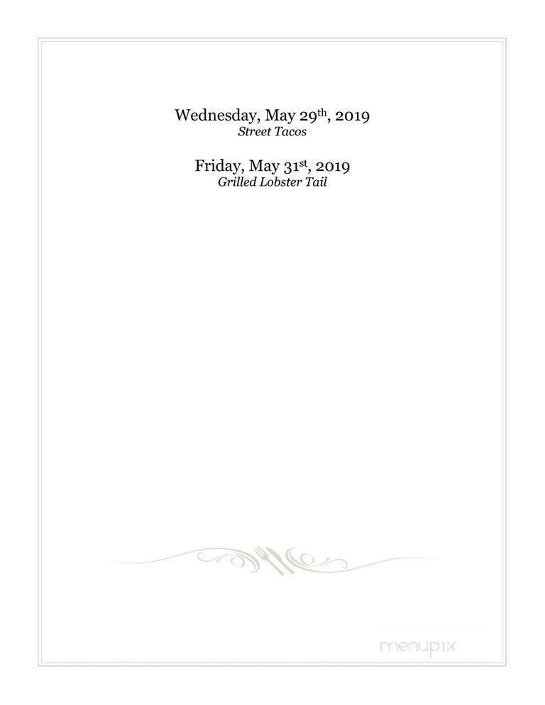 Tom's Lounge - Forest River, ND menu_pic