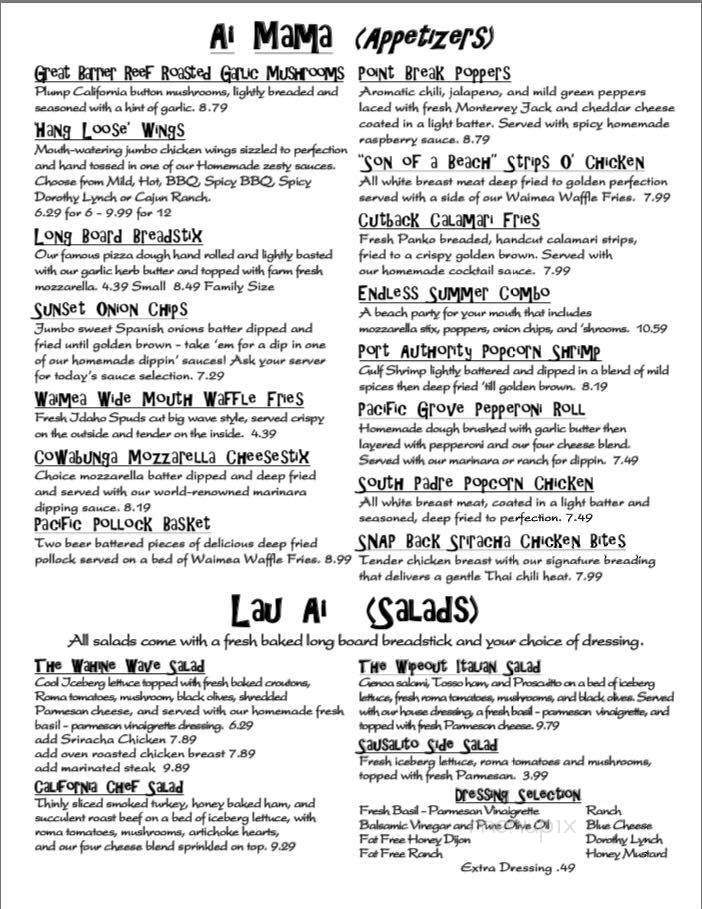 Wave Pizza Co - Grand Island, NE menu_pic