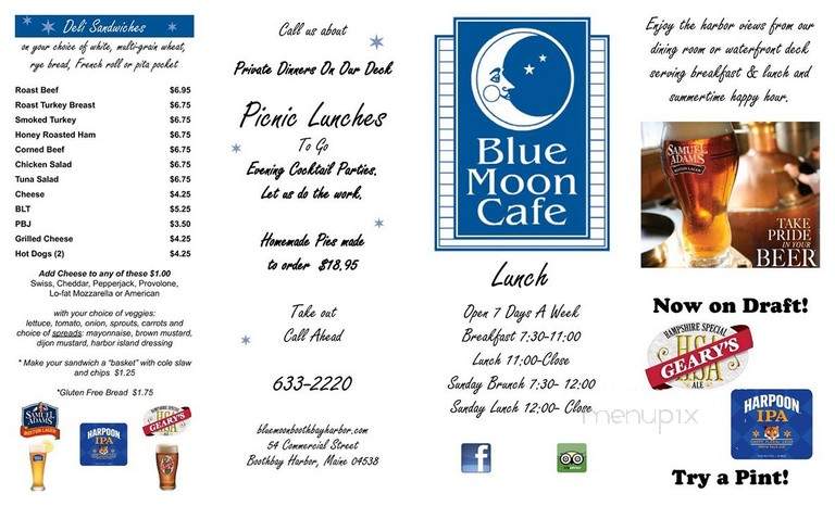 Blue Moon Cafe - Boothbay Harbor, ME