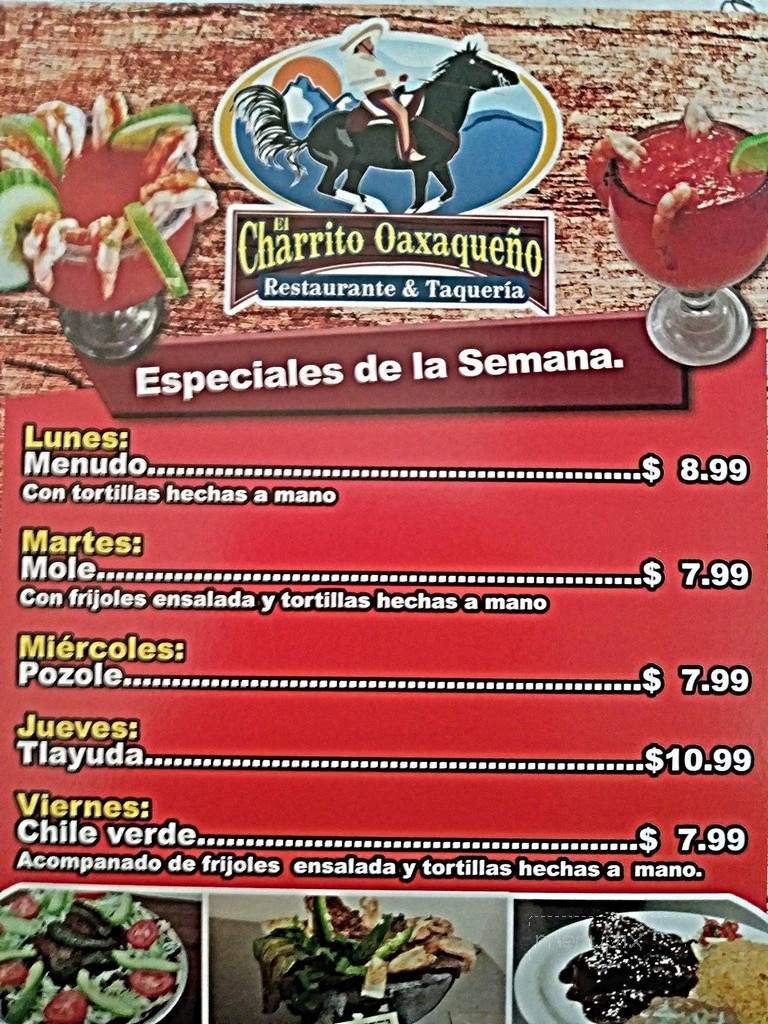 El Charrito Market - Watsonville, CA menu_pic
