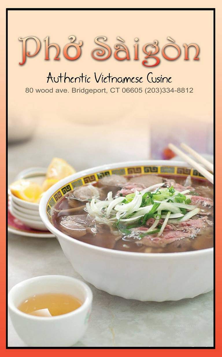 Pho Saigon - Bridgeport, CT menu_pic
