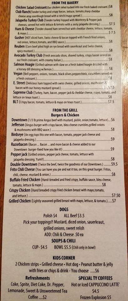 Rascals - El Dorado, AR menu_pic