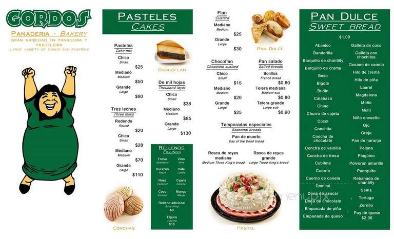 Gordos - Birmingham, AL menu_pic