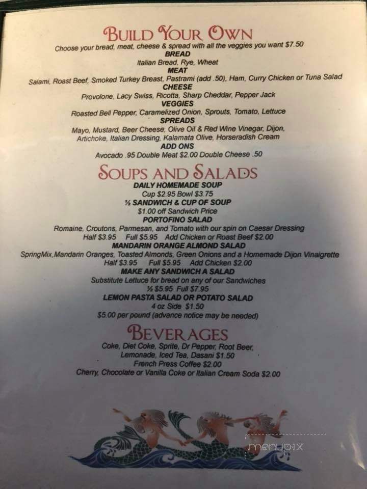 Siren's Cafe - Kingman, AZ menu_pic