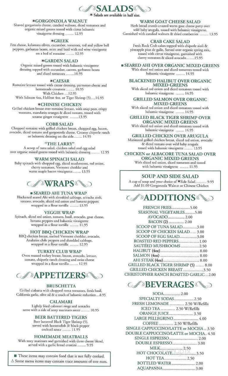 Fresco Valley Cafe - Solvang, CA menu_pic