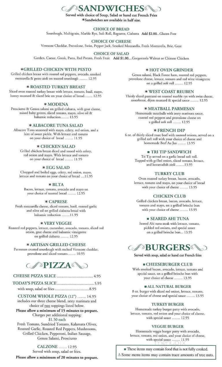 Fresco Valley Cafe - Solvang, CA menu_pic
