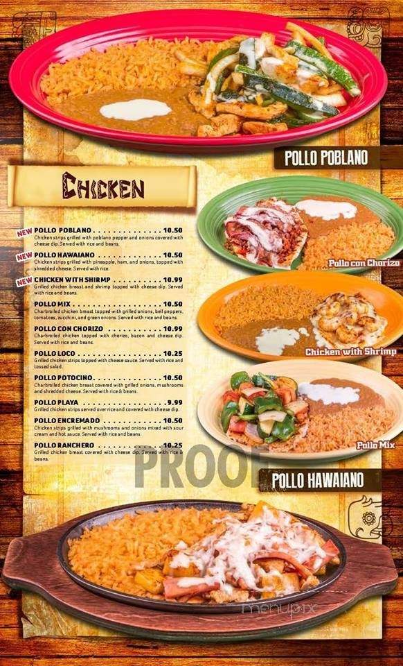 Don Sol - Mattoon, IL menu_pic