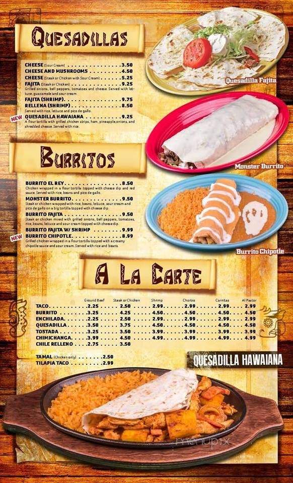 Don Sol - Mattoon, IL menu_pic