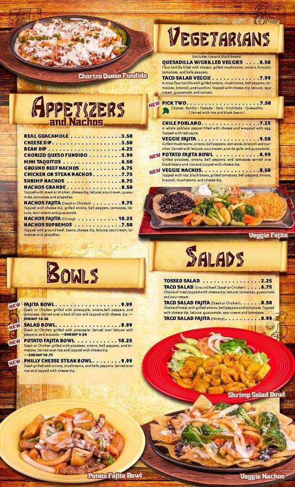Don Sol - Mattoon, IL menu_pic